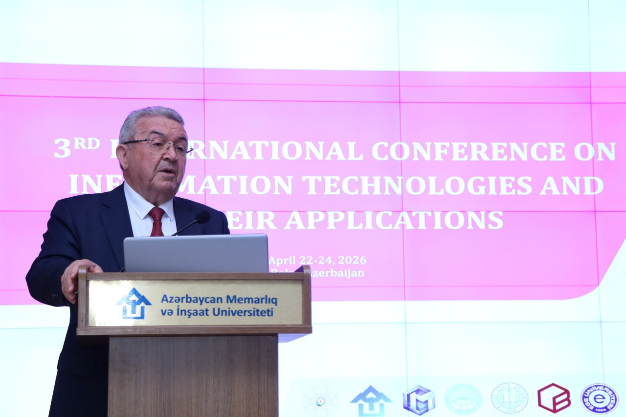 AzMİU-da beynəlxalq konfrans öz işinə başlayıb - FOTOLAR